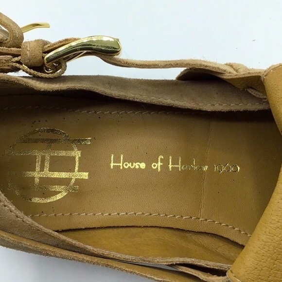 House of Harlow 1960 Amy Cut Out Suede Sand Boot 7. - Picture 13 of 14